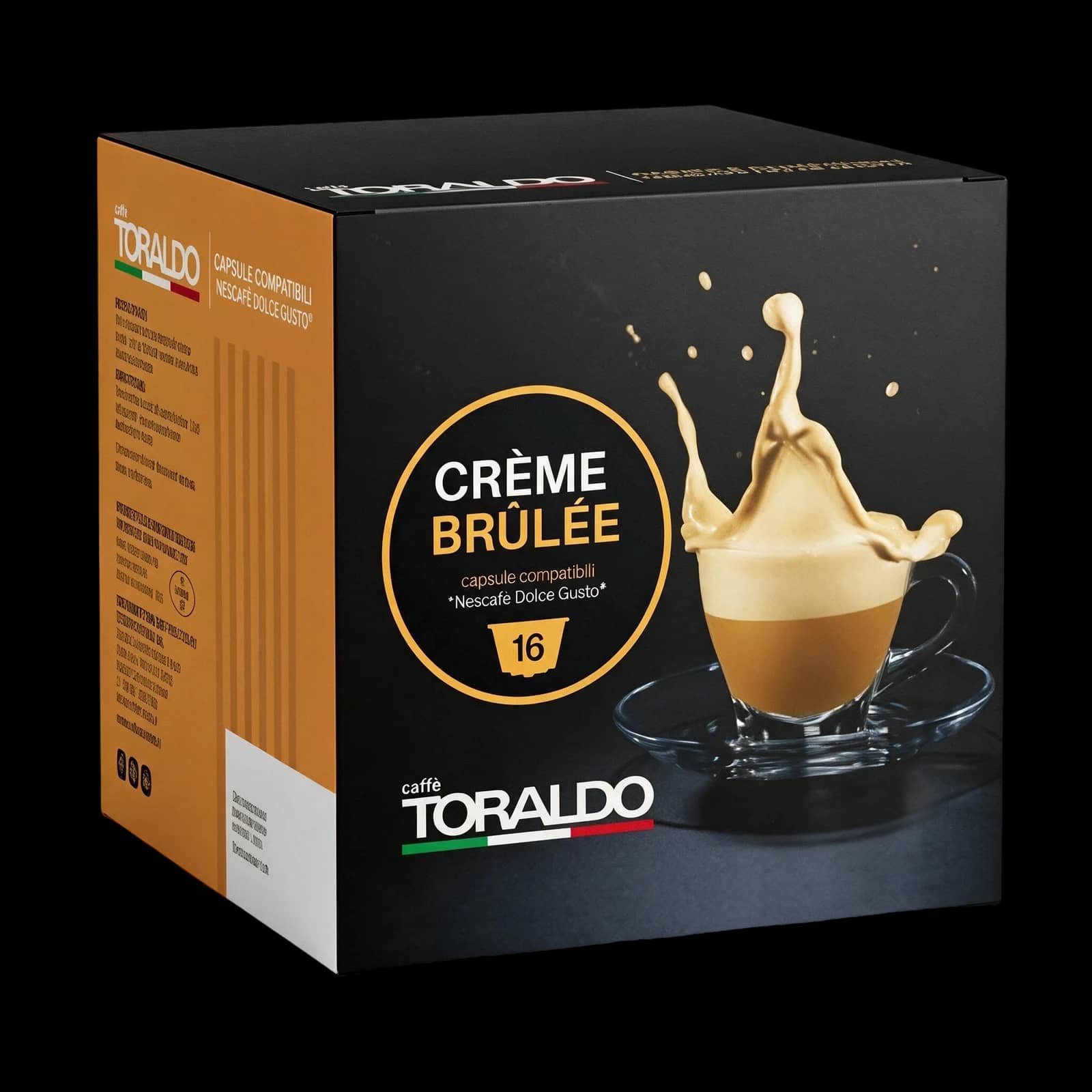 Toraldo Creme Brulée 16 Capsules | Dolce Gusto